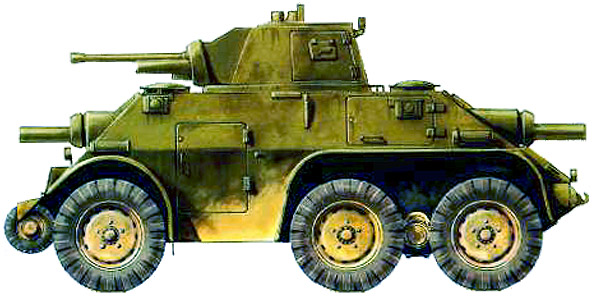 Бронеавтомобиль DAF M-39 