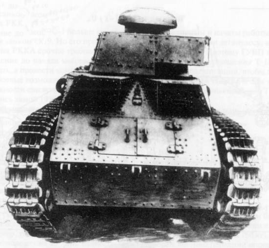         Подвеска Т-19 стала развитием таковой от французского танка 
