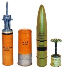 Боекомплект танка Т-80У – выстрел 3БM-44М и <a href=