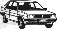 Легковой автомобиль Ланча