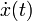 \dot x(t)