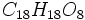 C_{18} H_{18} O_8\,\!