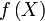 f\left( X \right)