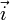 \vec i