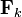 \mathbf{F}_{k}