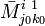 \bar M_{j_0k_0}^{i\,\,1}