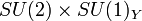 SU(2)\times SU(1)_Y