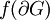 f(\partial G)