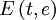 E \left(t,e \right)