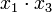 {x_1}\cdot{x_3}