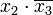 {x_2}\cdot\overline{x_3}