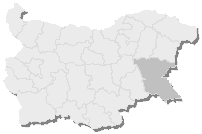 Бургасская область на карте