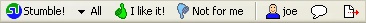 alt StumbleUpon Toolbar