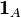 \mathbf{1}_A