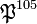 \mathfrak{P}^{105}