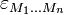 \varepsilon_{M_1\ldots M_n}