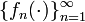 \{f_n(\cdot)\}_{n=1}^\infty