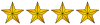 4 Gold Stars.svg