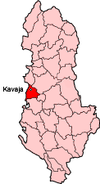 Кавая на карте