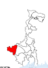 Purulia district.svg