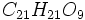 C_{21} H_{21} O_9\,\!