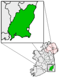 Ireland map County Wexford Magnified.png