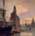 Пристань в 1835