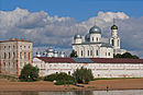 Novgorod - View on Yuriev Monastery from Volkhov 02.jpg