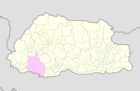 Chukha Bhutan location map.png