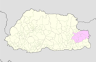 Trashigang Bhutan location map.png