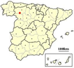 Castrocalbon, Spain location.png