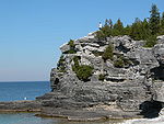 Escarpment at Bruce Peninsula.JPG