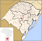RioGrandedoSul Municip Formigueiro.svg