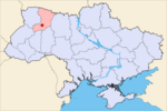 Острог на карте области