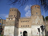 Celio - Porta san Sebastiano 1973.JPG