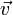  \vec v 