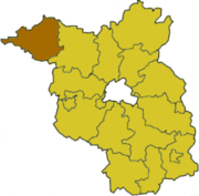 Пригниц (район) на карте