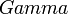  \ Gamma 