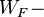 W_F - \ 
