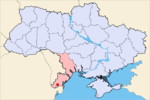 Измаил на карте страны