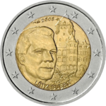 €2 — Люксембург 2008