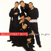 Обложка сингла «All I have to give» (Backstreet Boys, 1998)
