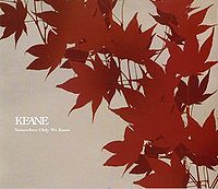 Обложка сингла «Somewhere Only We Know» (Keane, (2004))