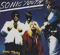 Обложка сингла «Kool Thing» (Sonic Youth, (1988))