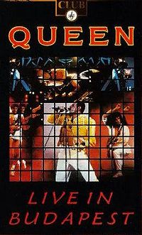 Обложка альбома «Live in Budapest» (Queen, 1986)