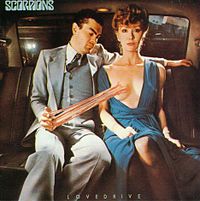 Обложка альбома «Lovedrive» (Scorpions, 1979)