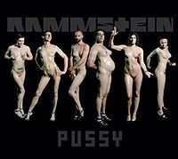Обложка сингла «Pussy» («Rammstein», 2009)