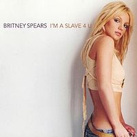 Обложка сингла «I'm a Slave 4 U» (Бритни Спирс, 2001)