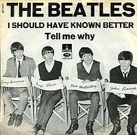 Обложка сингла «Tell Me Why» (The Beatles, 1964)