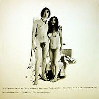 Обложка альбома «Unfinished Music No.1: Two Virgins» (Джона Леннона и Йоко Оно, 1968)